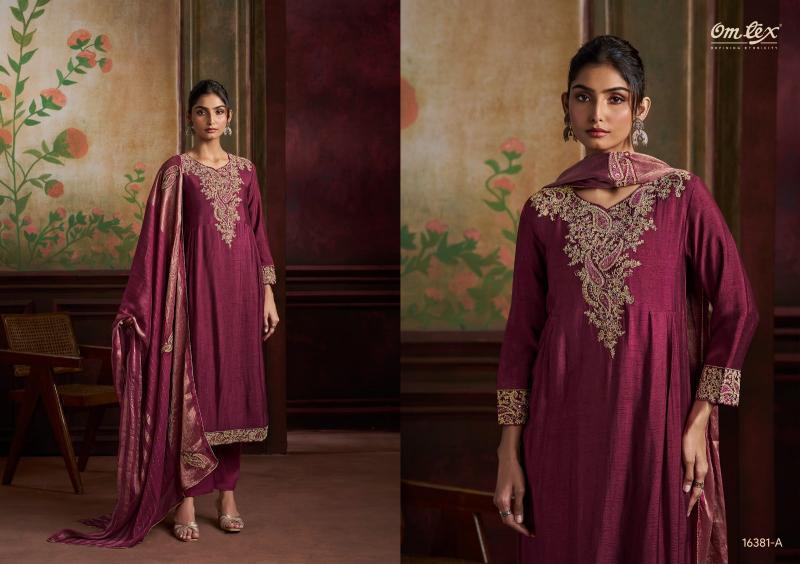 Omtex esha pochampally silk dress materials wholesale